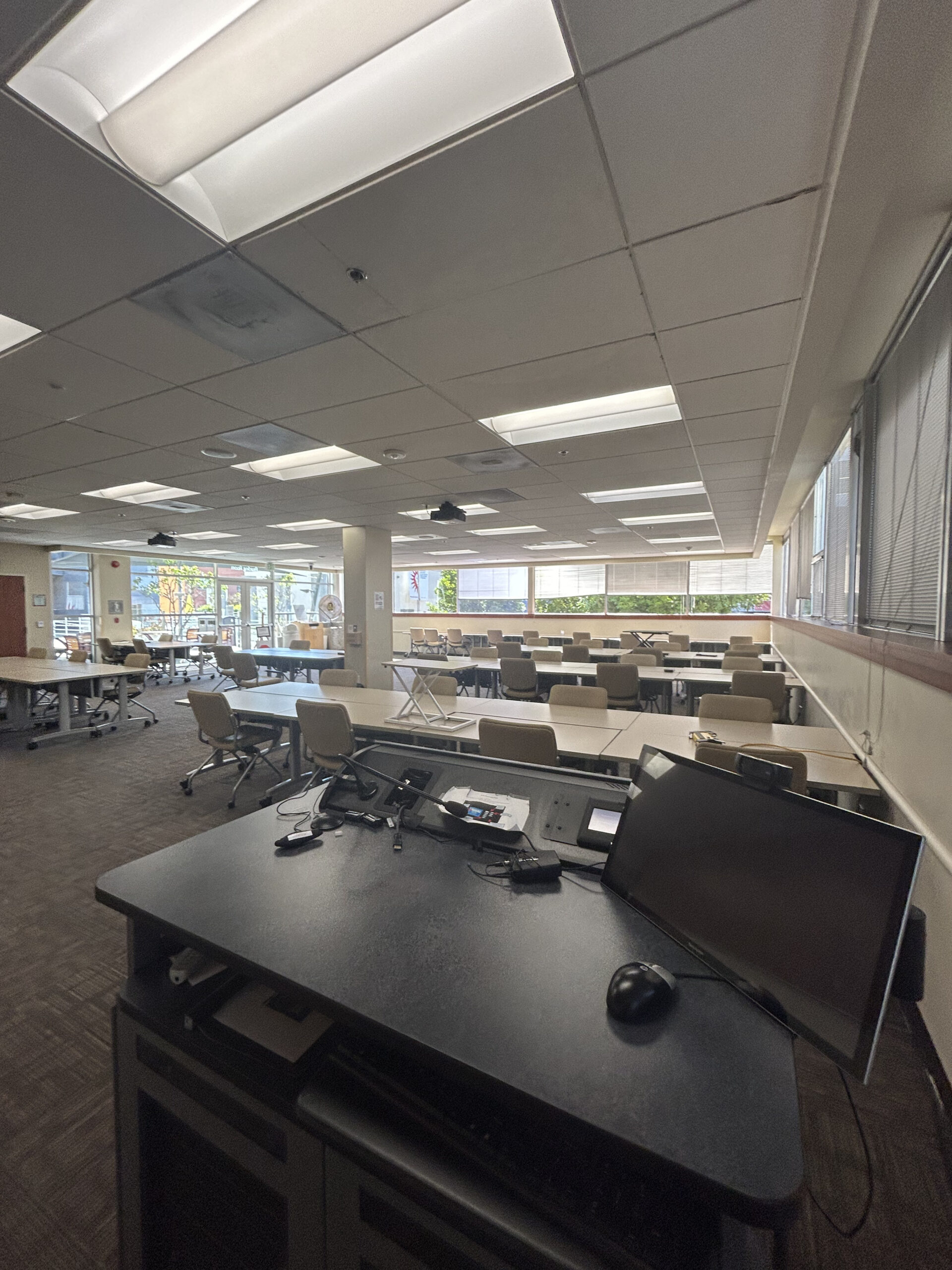 Reading Room in Rains Library