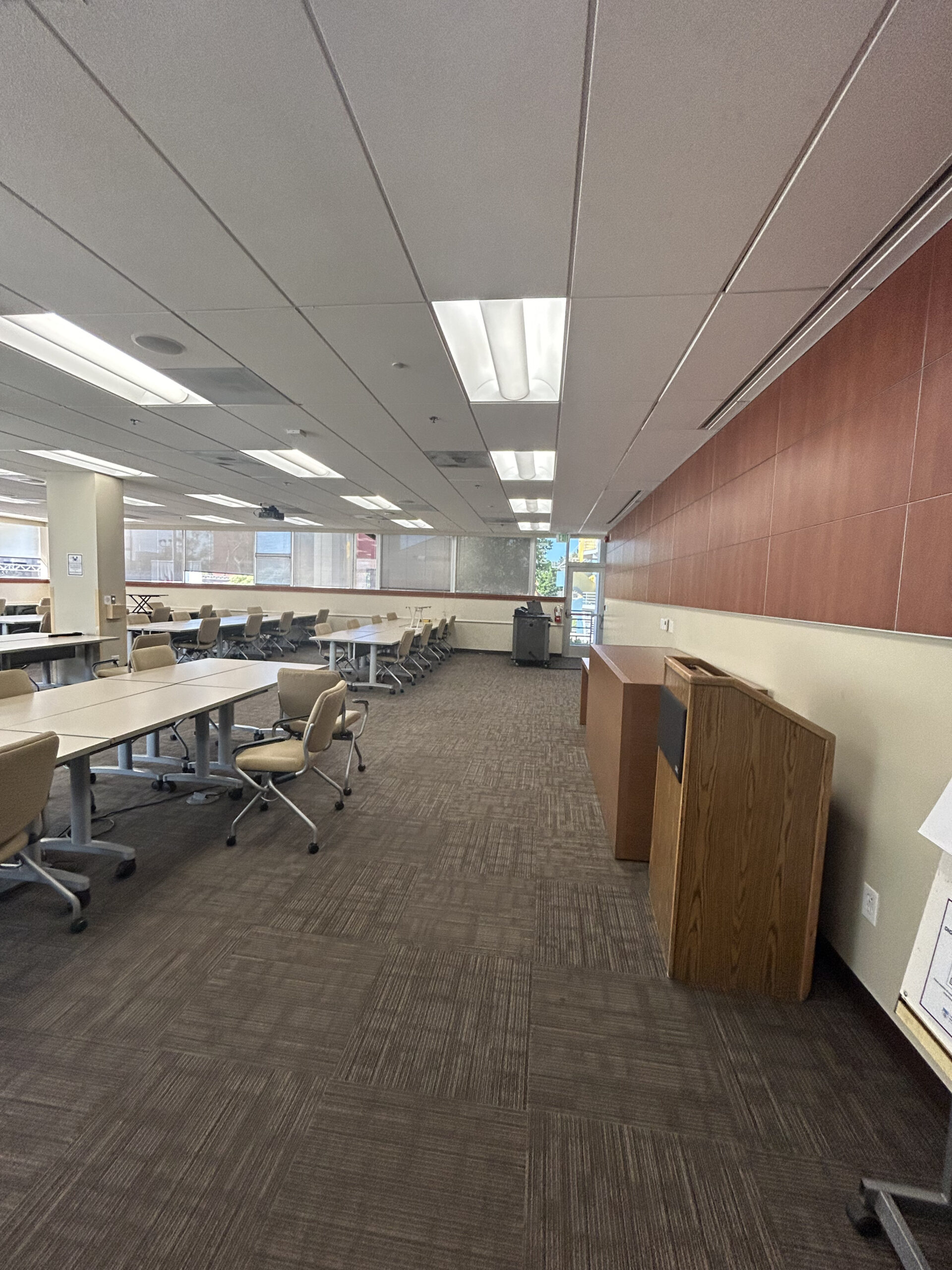 Reading Room in Rains Library